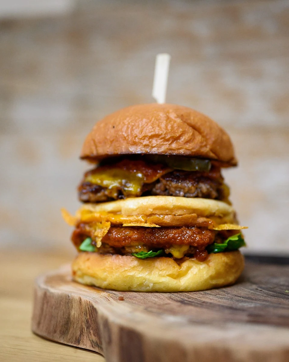 Phlippens Double Cheese Burger