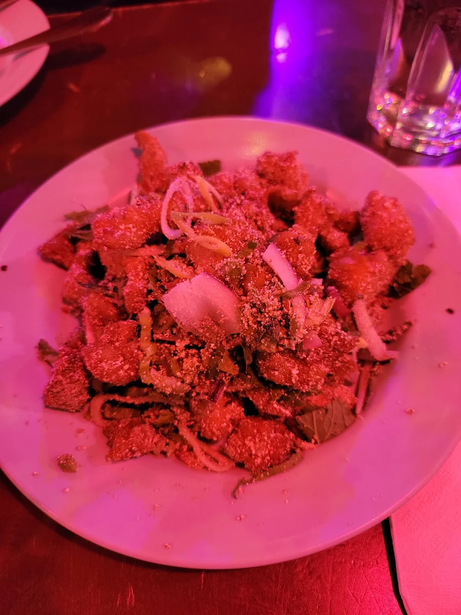 Fried Chicken Laab