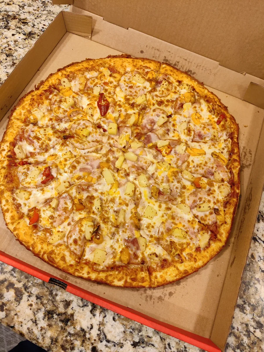 Ham and Pineapple with Banana Peppers