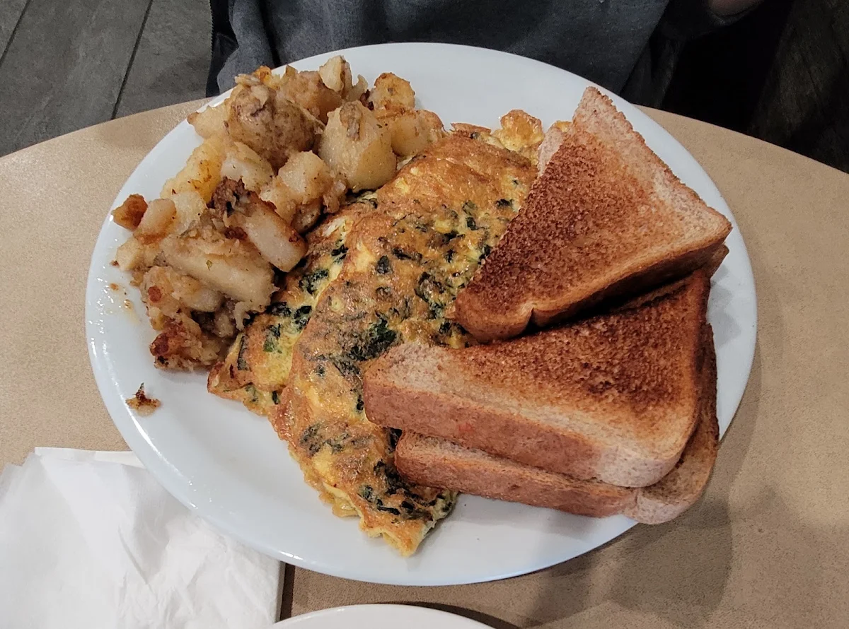 Spinach & Feta Omelette