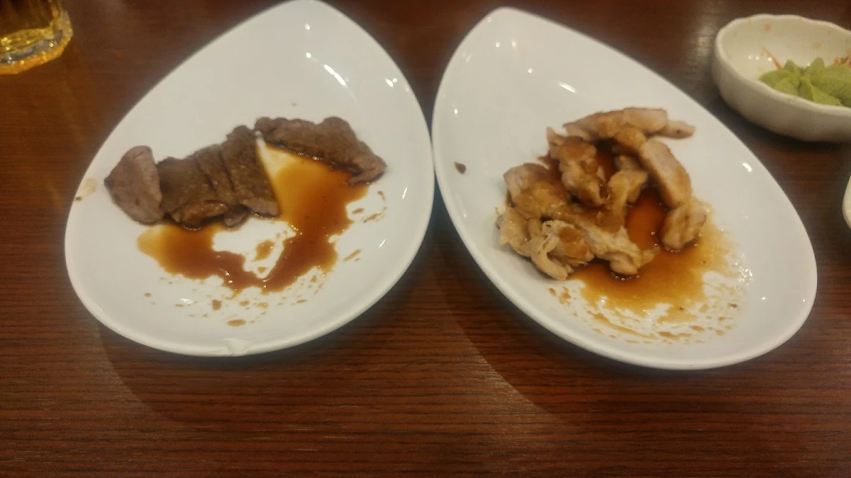 Beef Teriyaki and Chicken Teriyaki