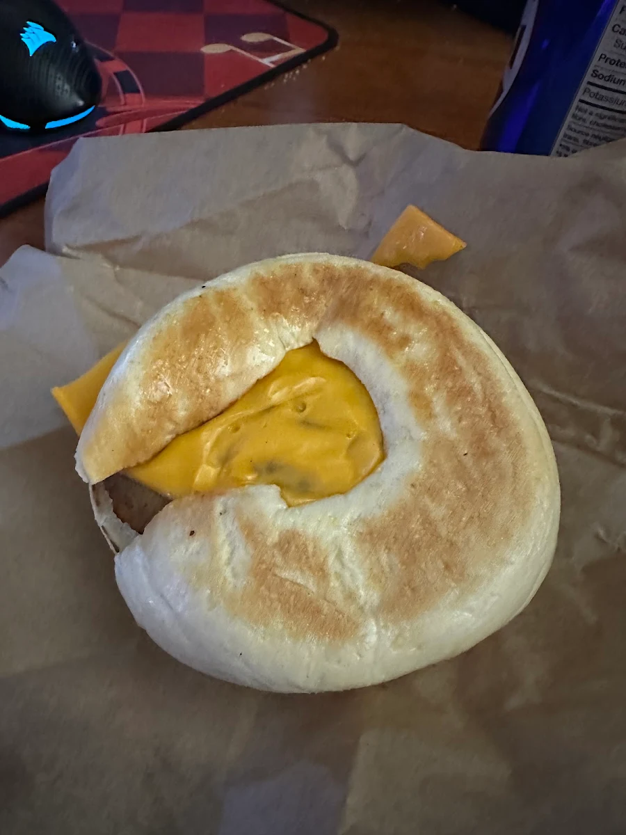 Simply Sausage on a Bagel