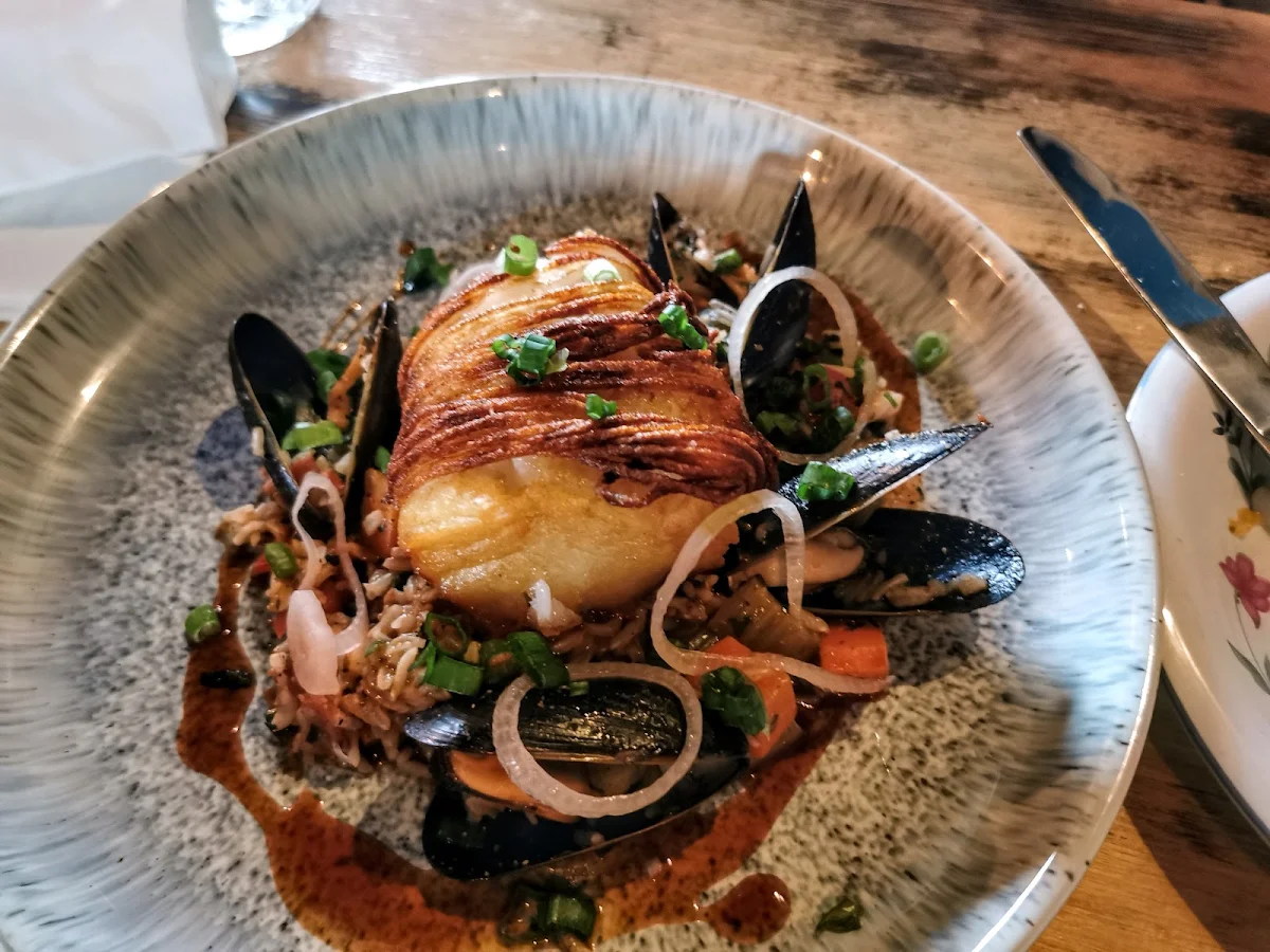 Potato Wrapped Cod