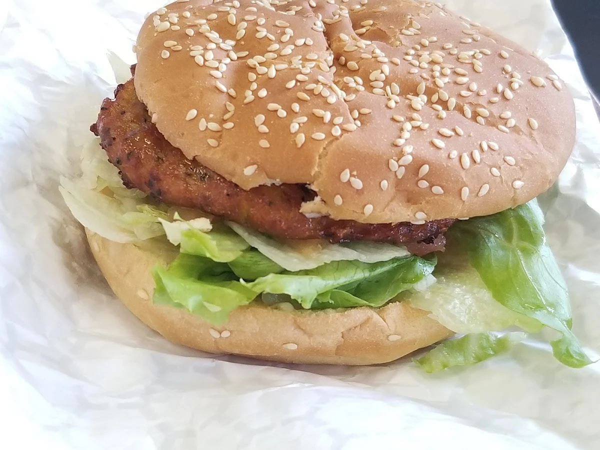 Chicken Burger Combo