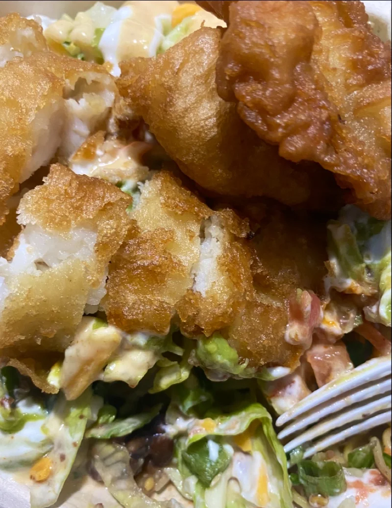 Battered Fish Bowl