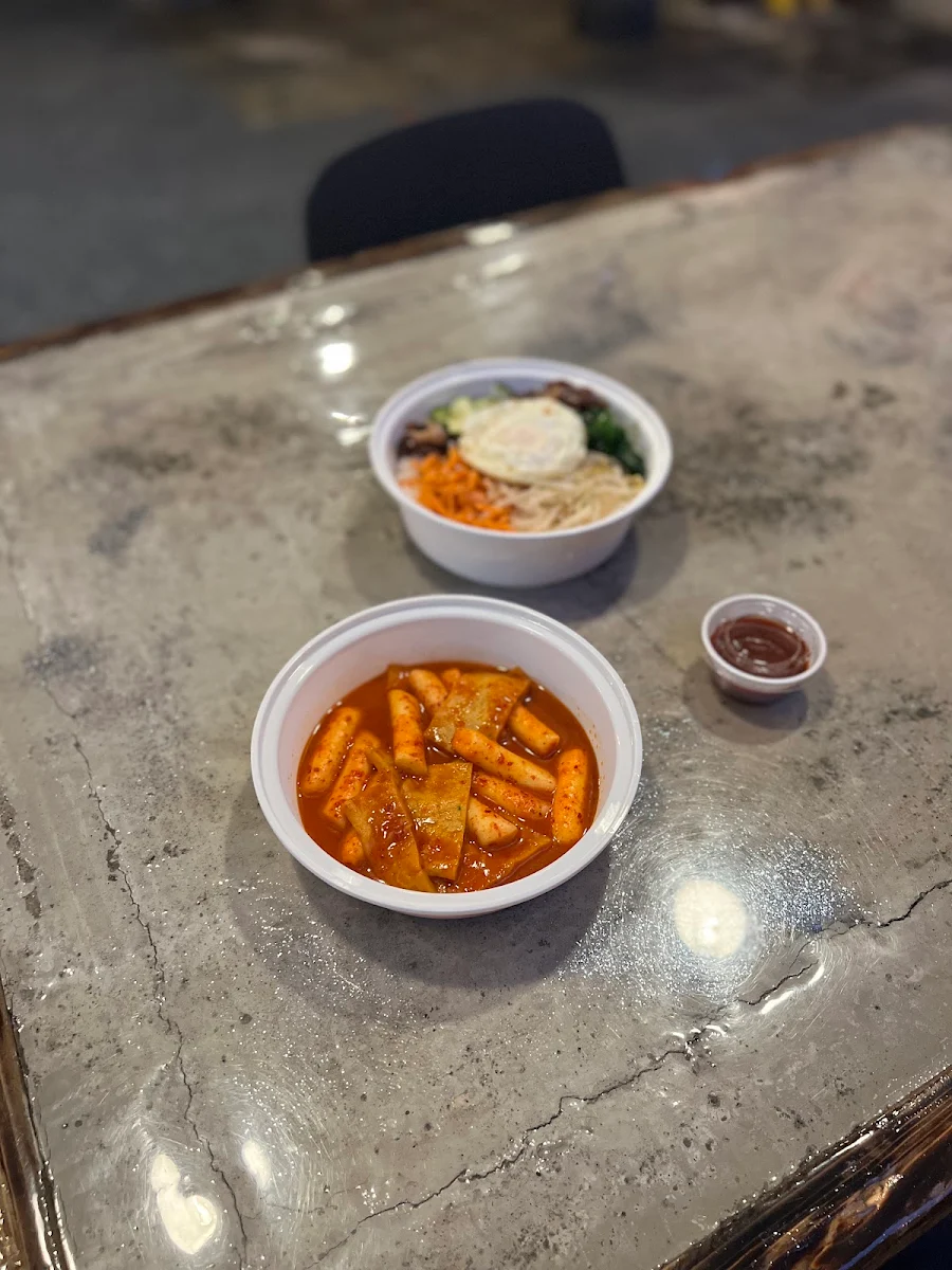 Tteokbokki Korean Spicy Stir-Fried Rice Cakes