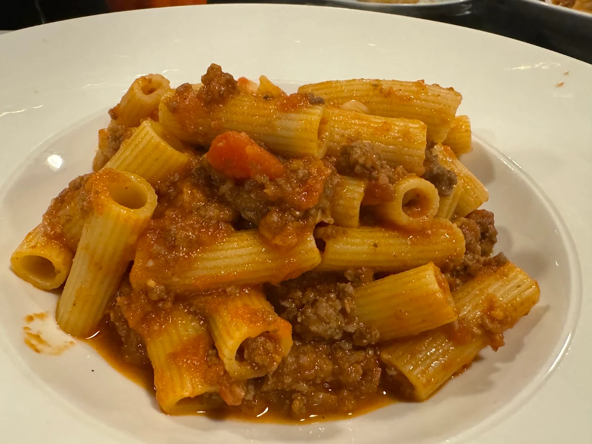 Rigatoni Bolognese