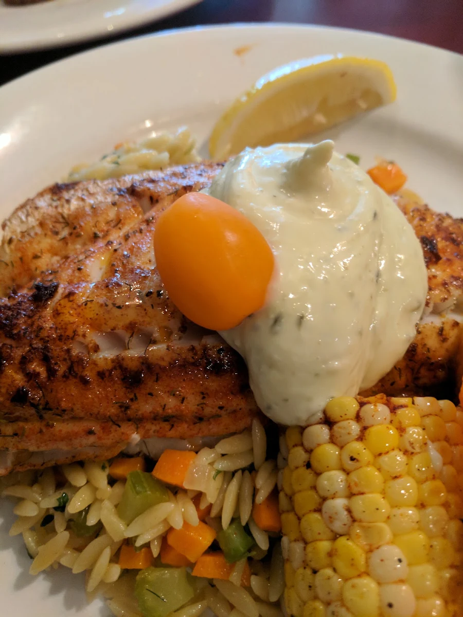 Blackened Rainbow Trout