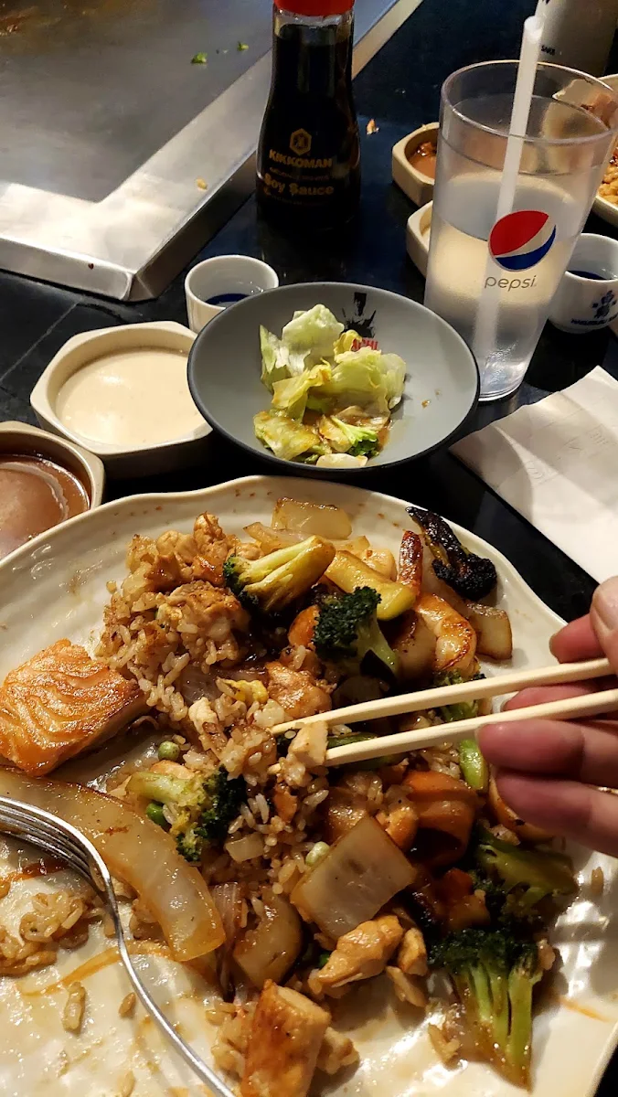 Teppanyaki Shrimp Dinner
