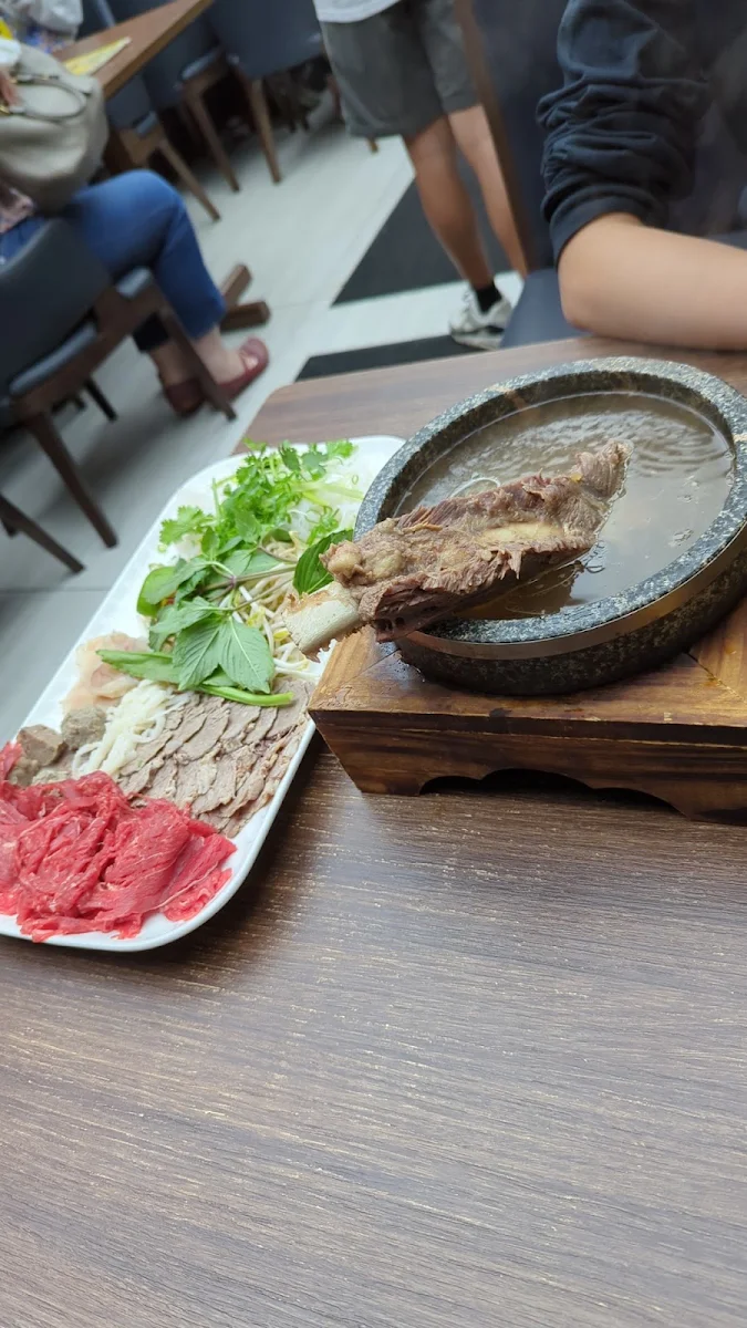 Special Beef Pho in Hot Stone Pot