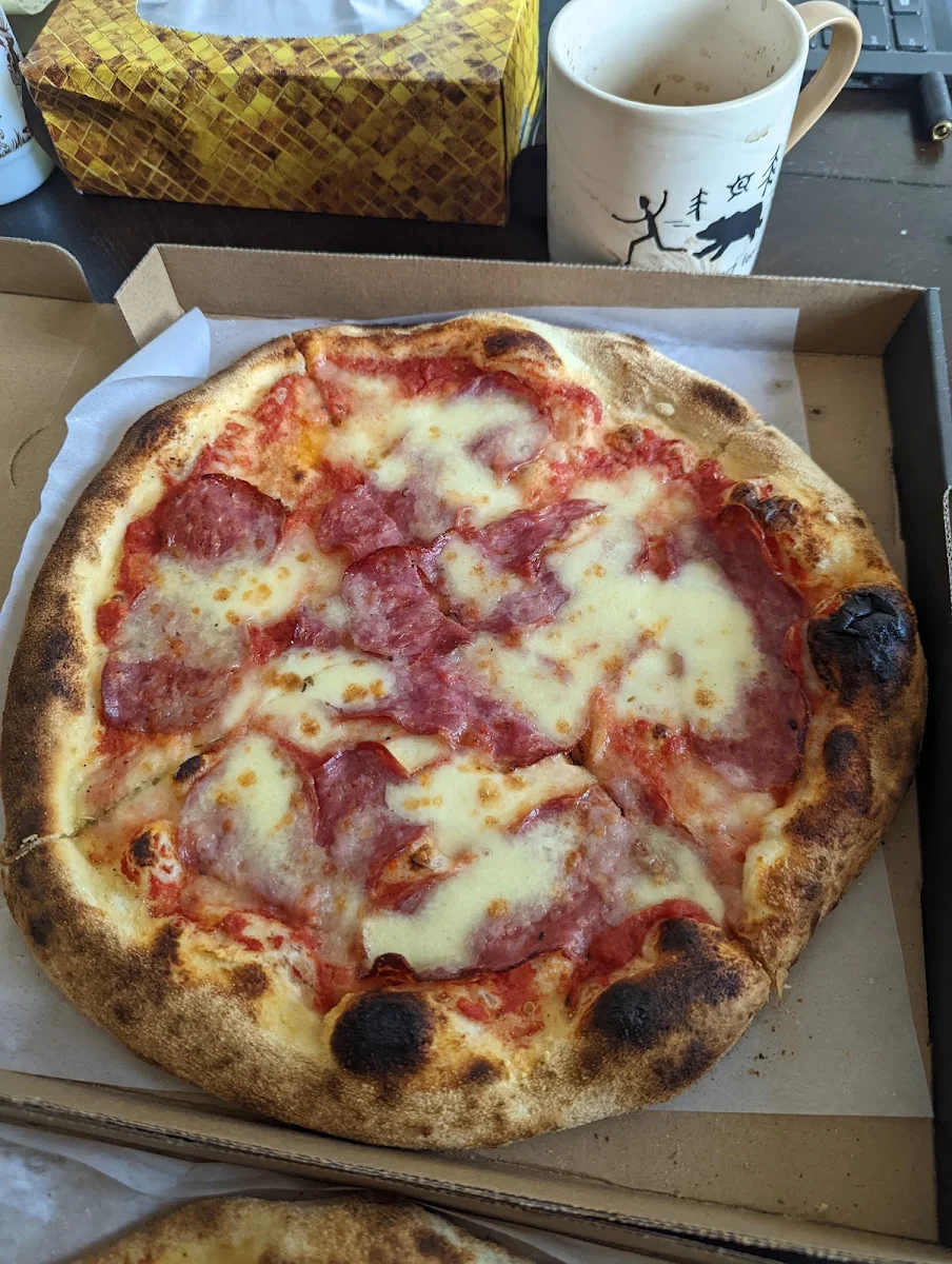 Salami Pizza