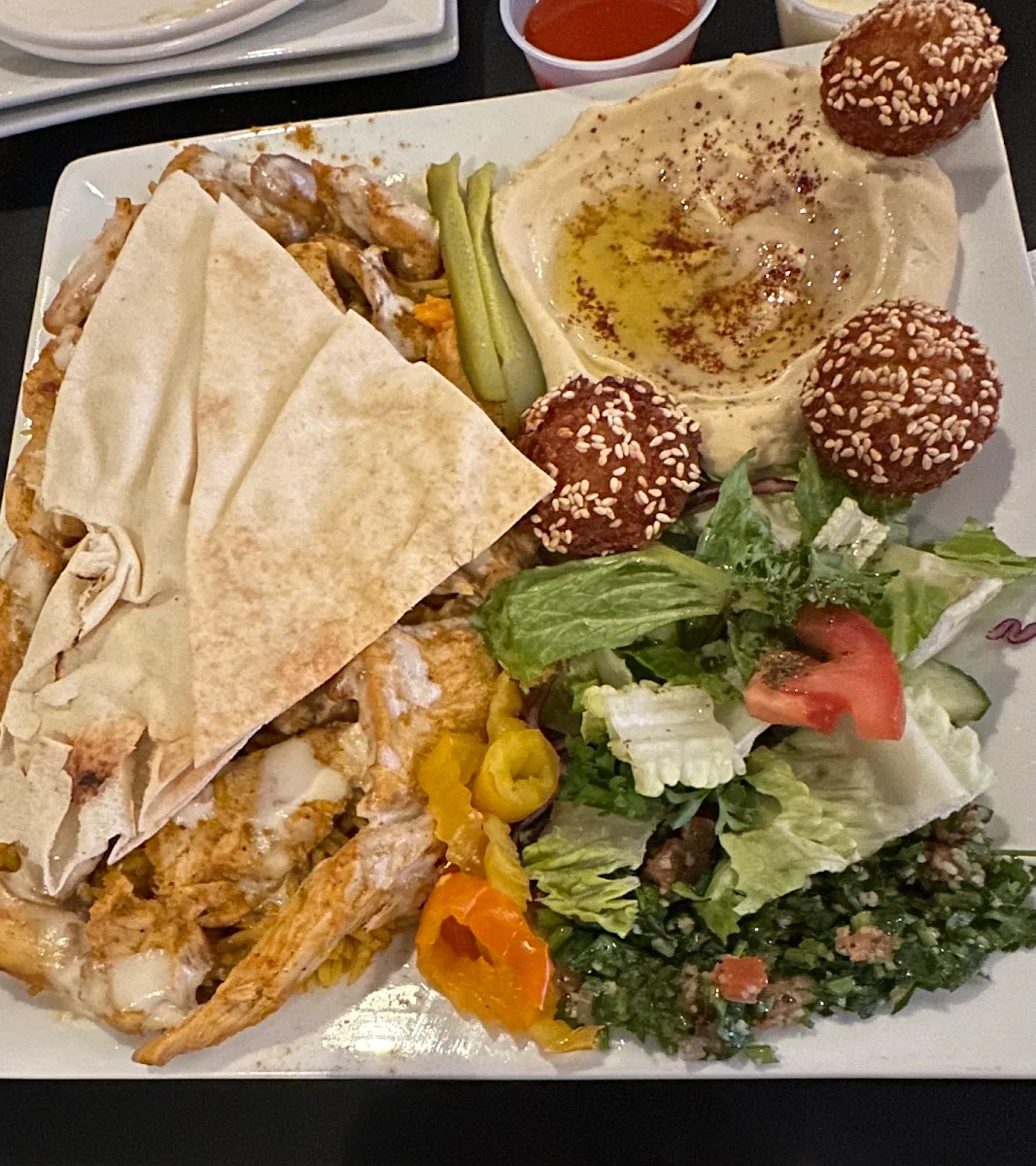 Chicken Shawarma Plate