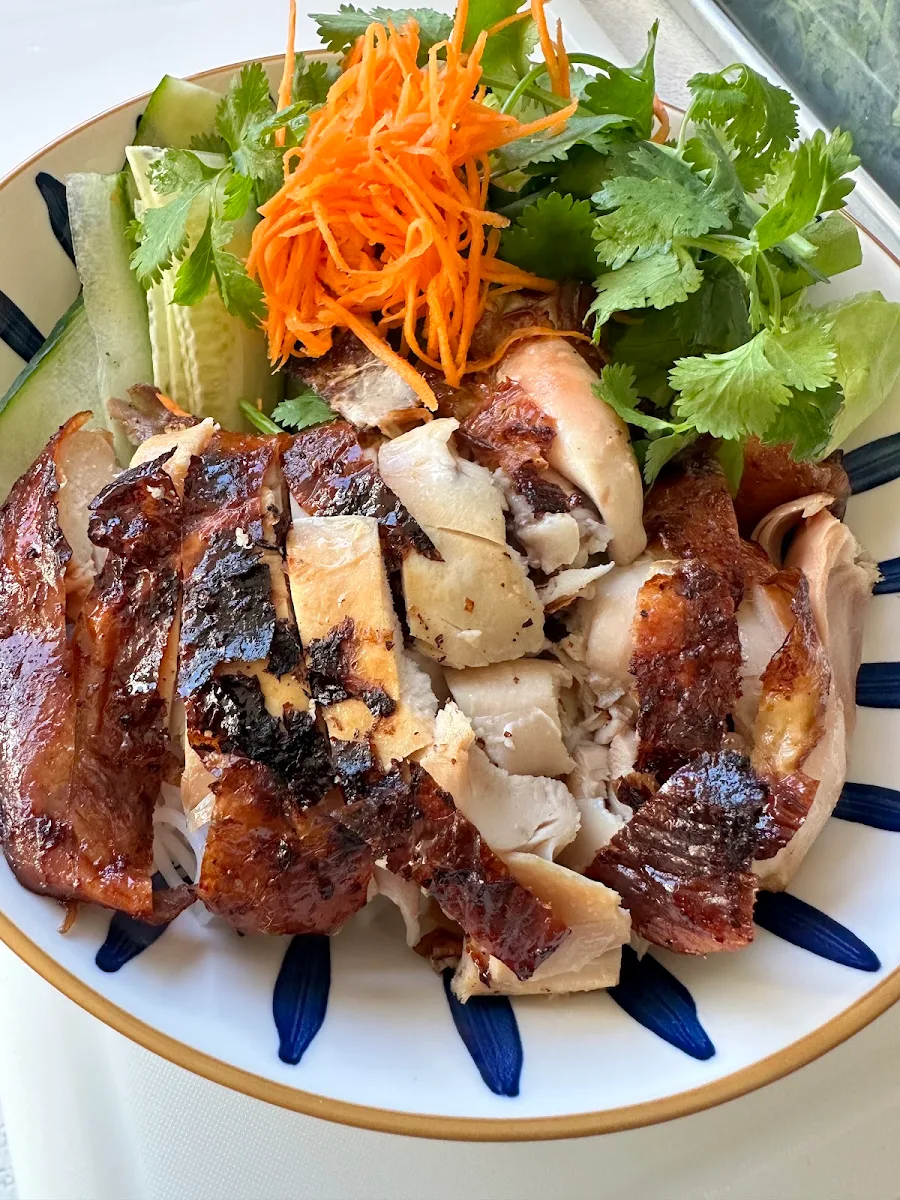 Grilled Lemongrass Chicken with Rice Vermicelli