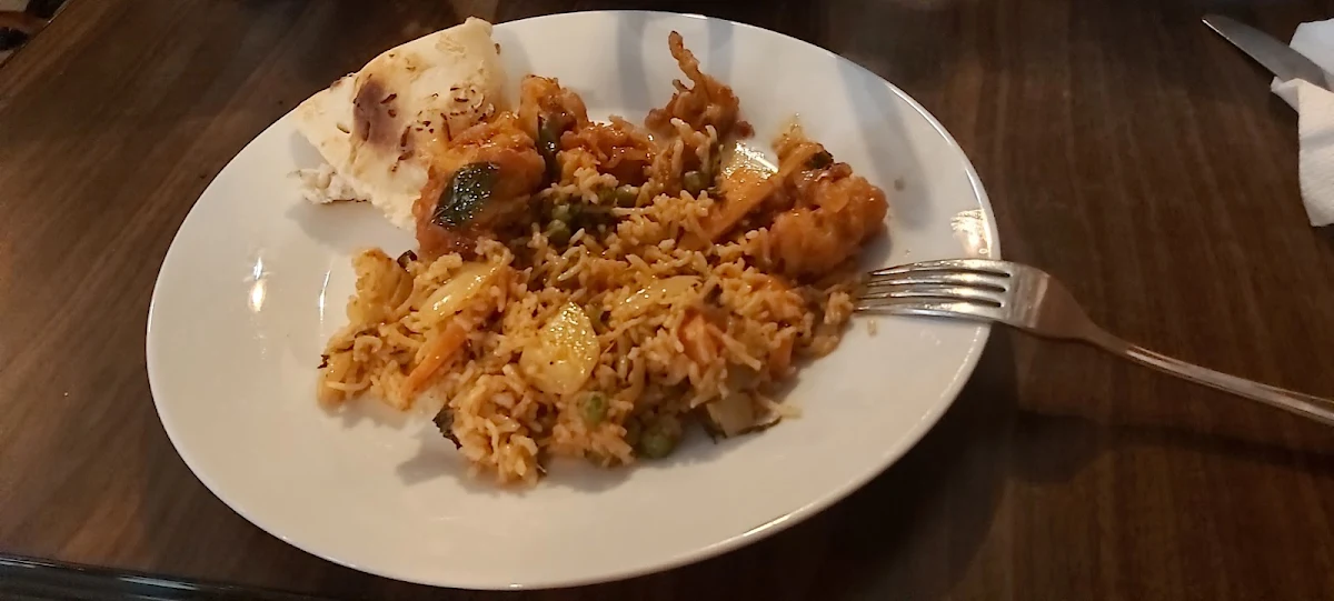 Saffron Rice and Somethi G Starts with M All Vegie