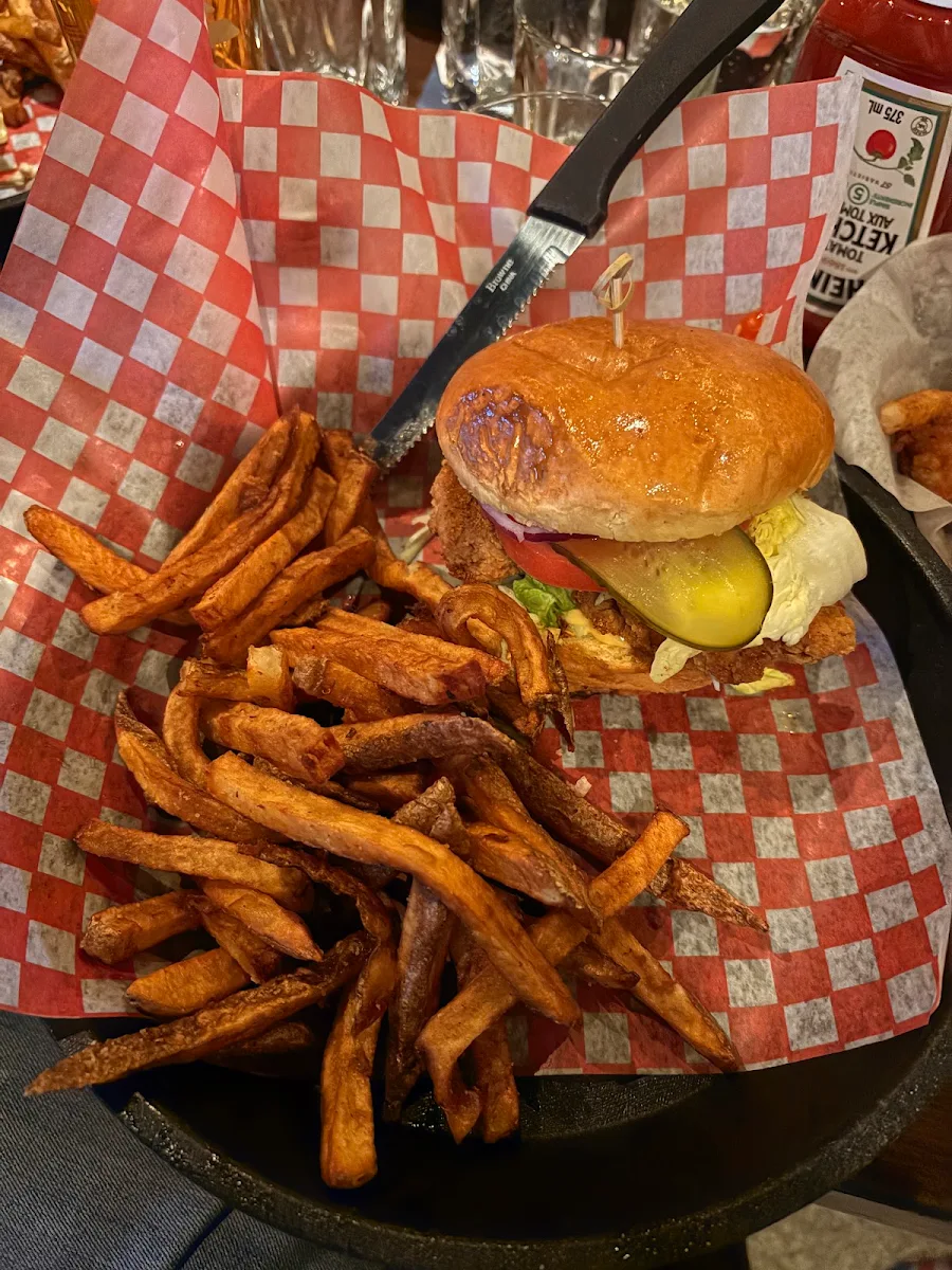 Spicy Chicken Burger