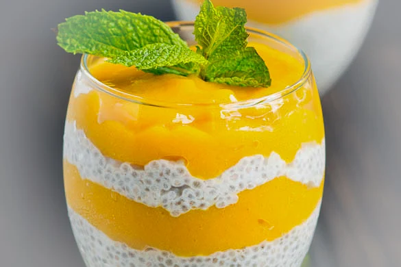 Mango Chia Pudding