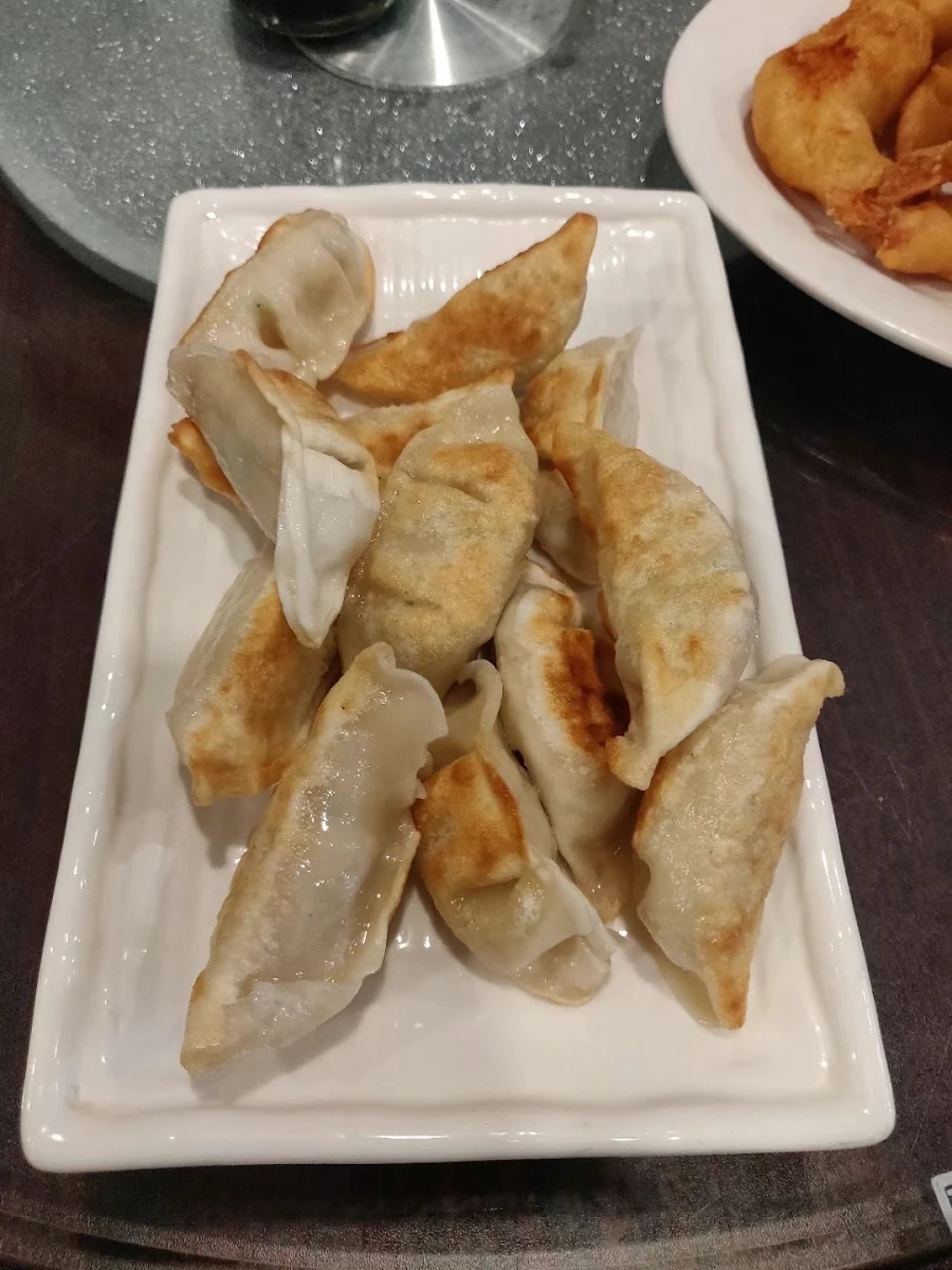 Grilled Chicken Dumplings