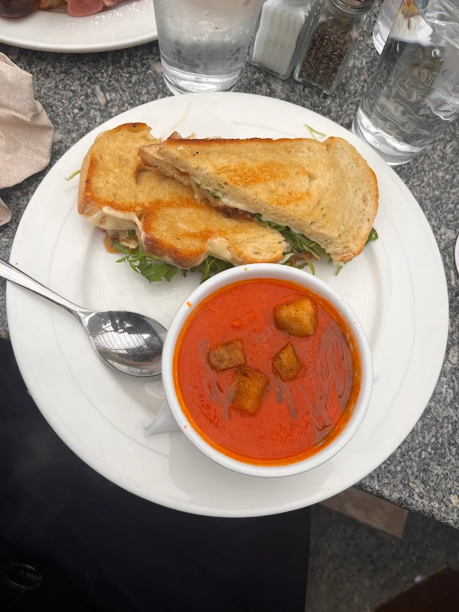 Grilled Cheese and Tomato Soup