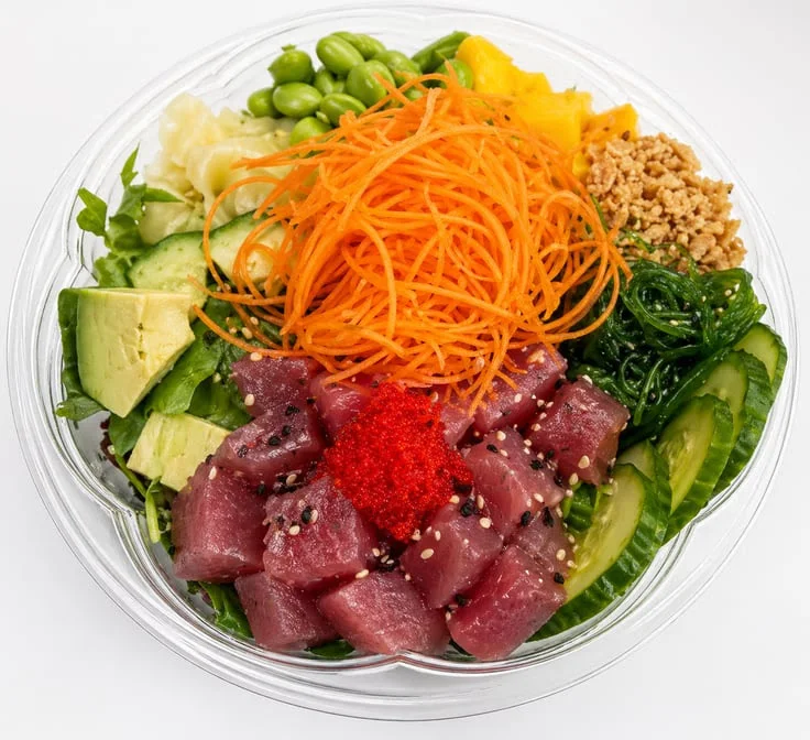 Poke Bowl Saumon Fumé