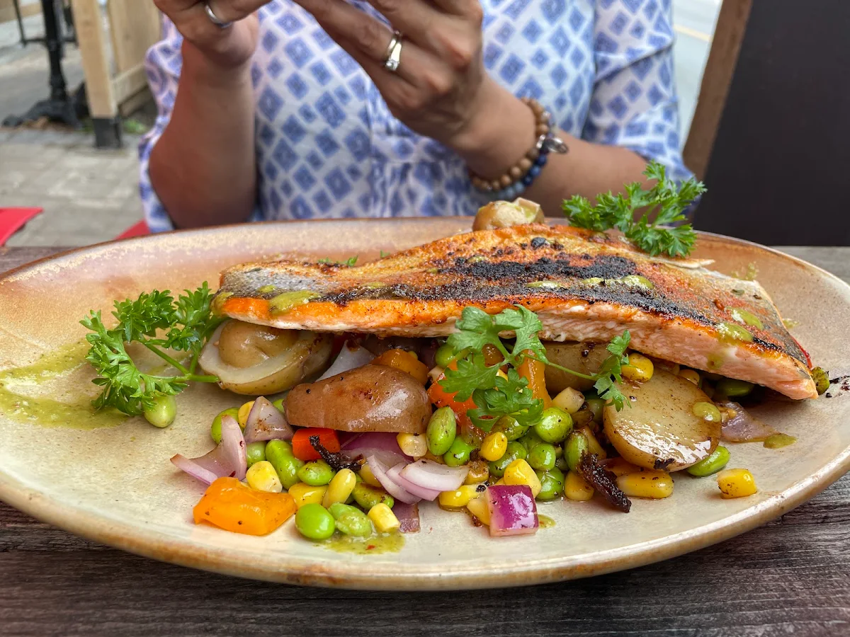 Pan Seared Rainbow Trout