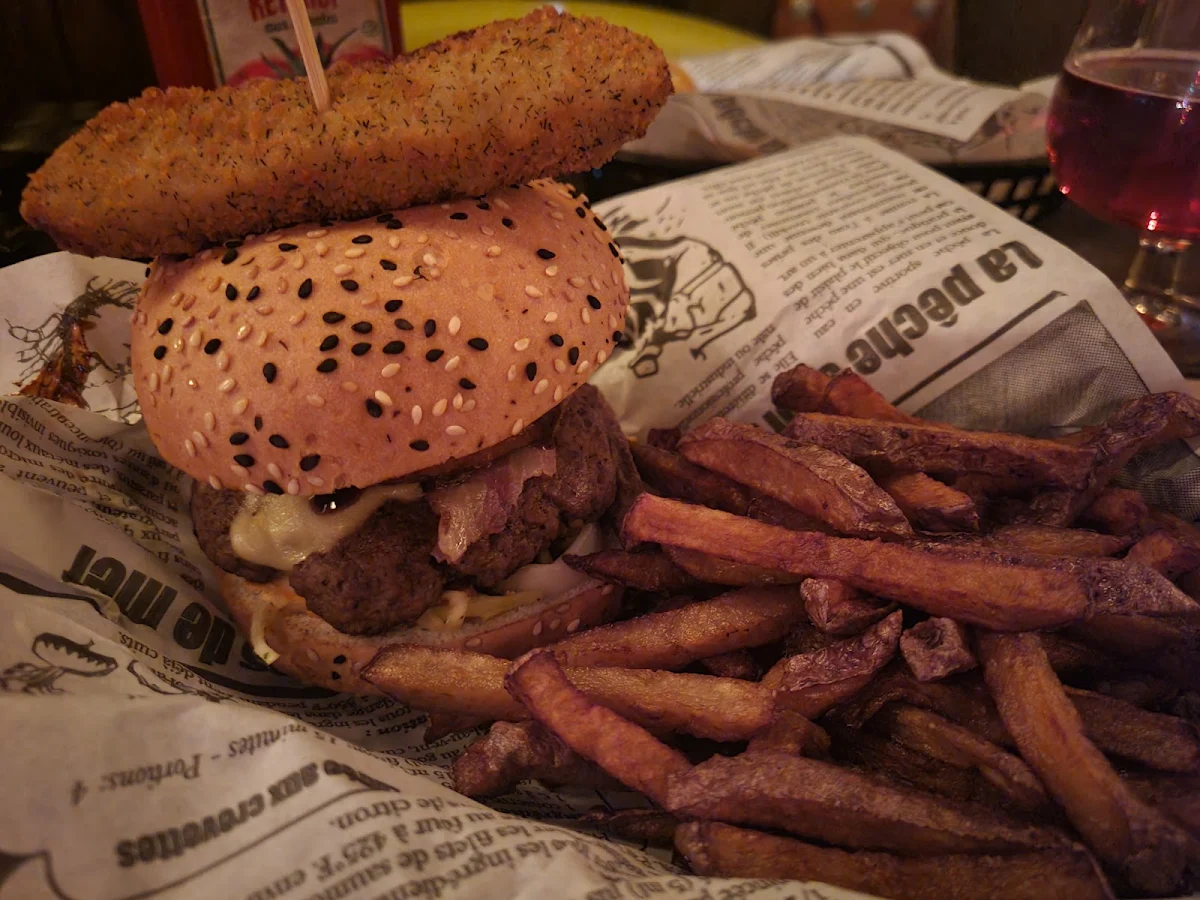 Burger A la Bière