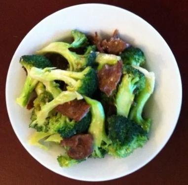 BBQ Pork with Broccoli
