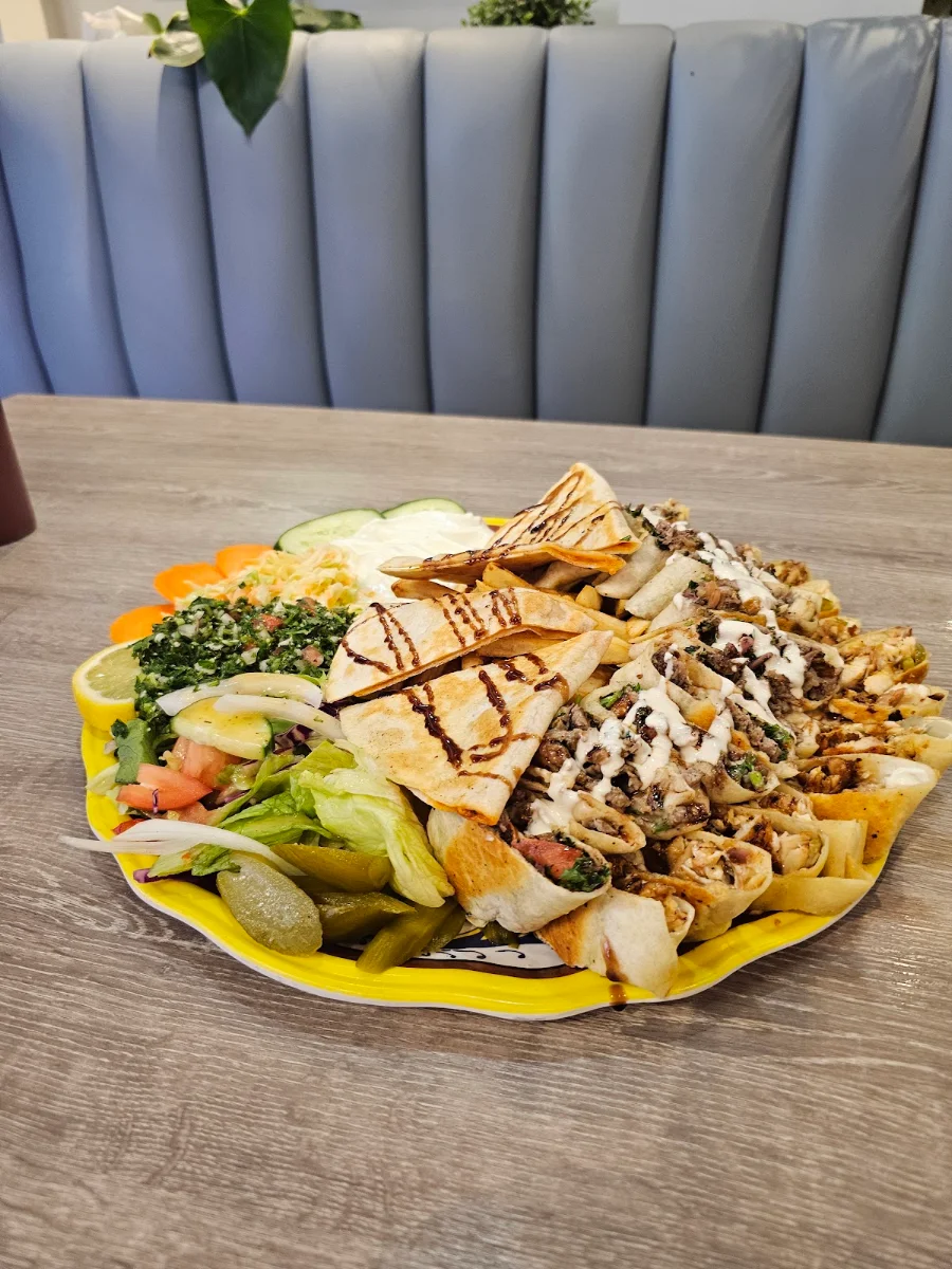 Mixed Shawarma Plate