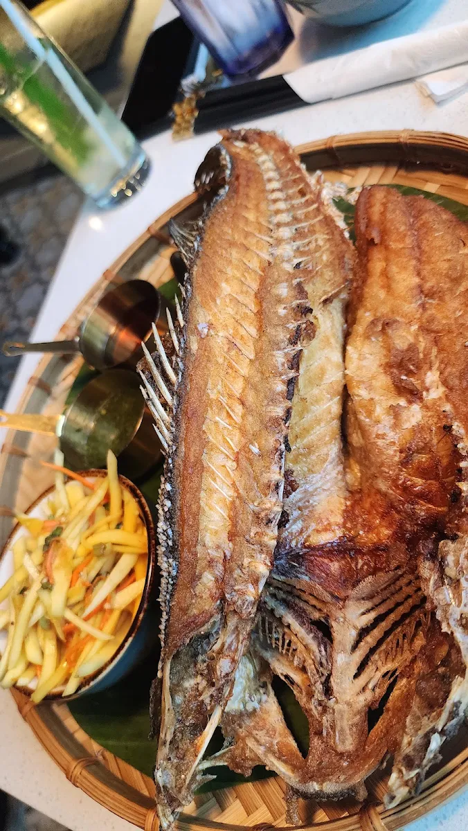 Deep Fried Whole Seabass