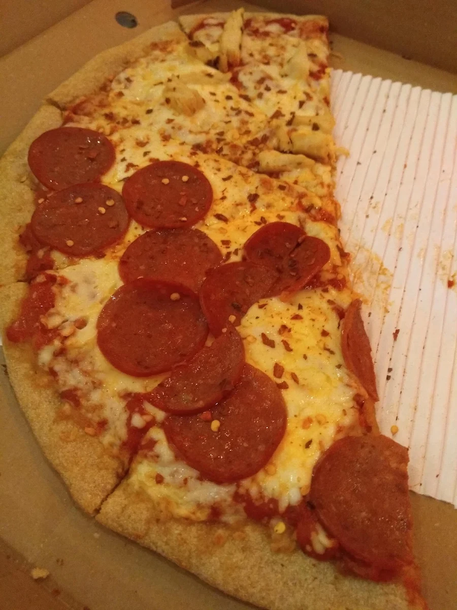 Half Moon Cheesy Bread