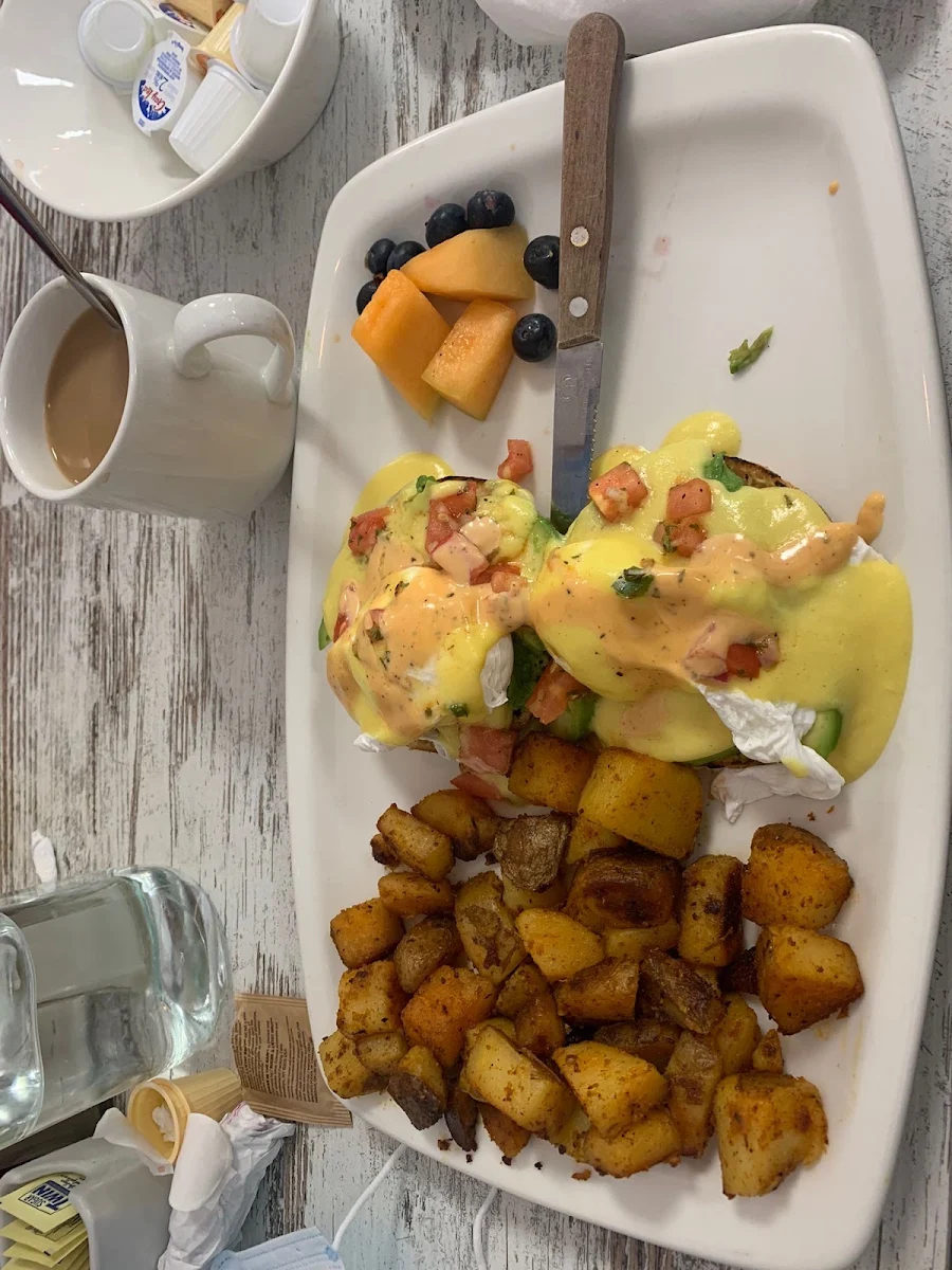 Salmon Eggs Benedict