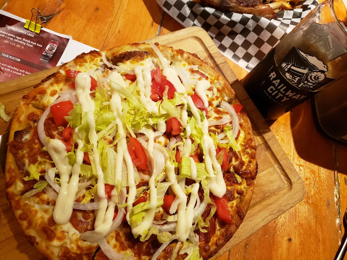 BBQ Grisket Pizza