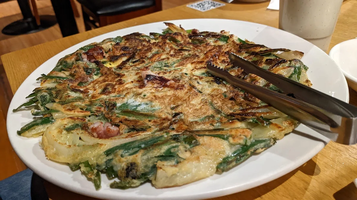 Seafood Pancake