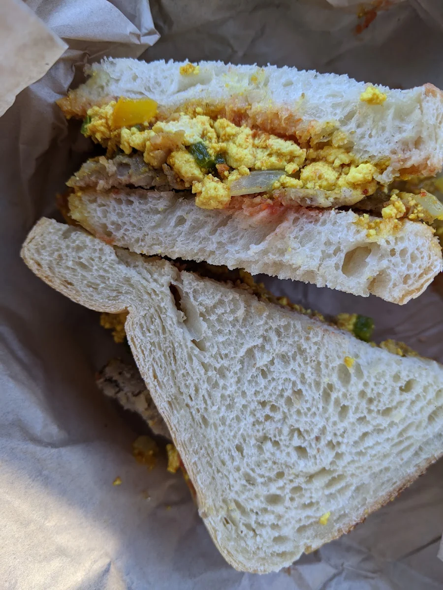 Vegan Breakfast Sandwich