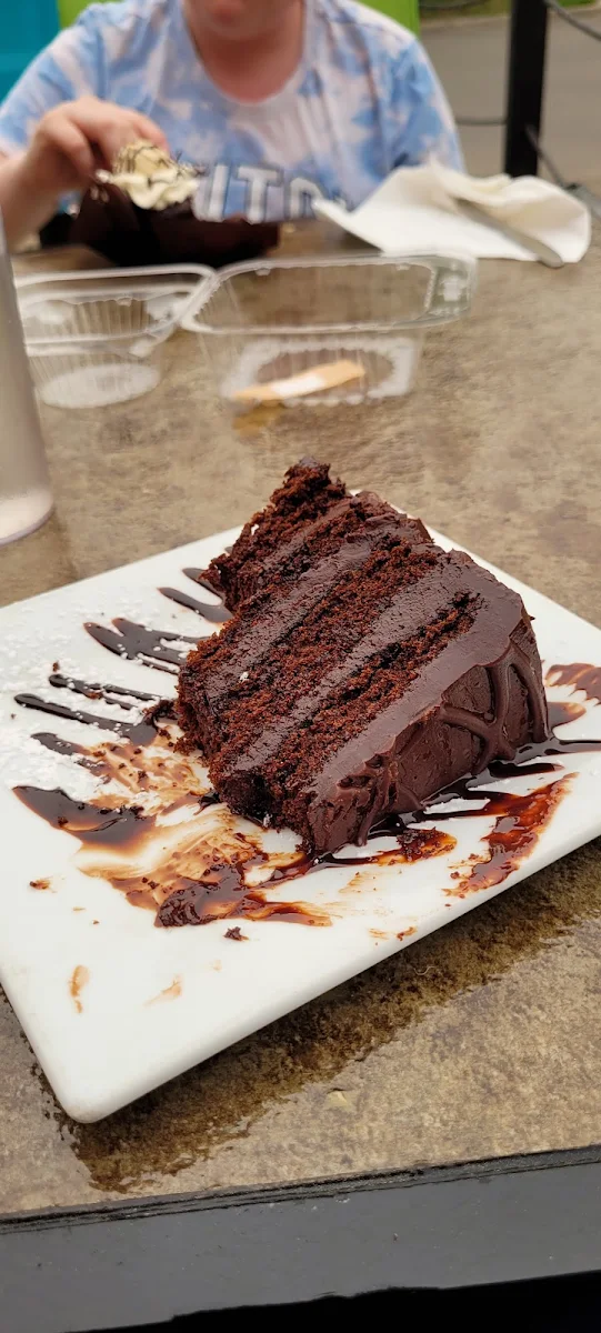 Chocolate Cake Slice