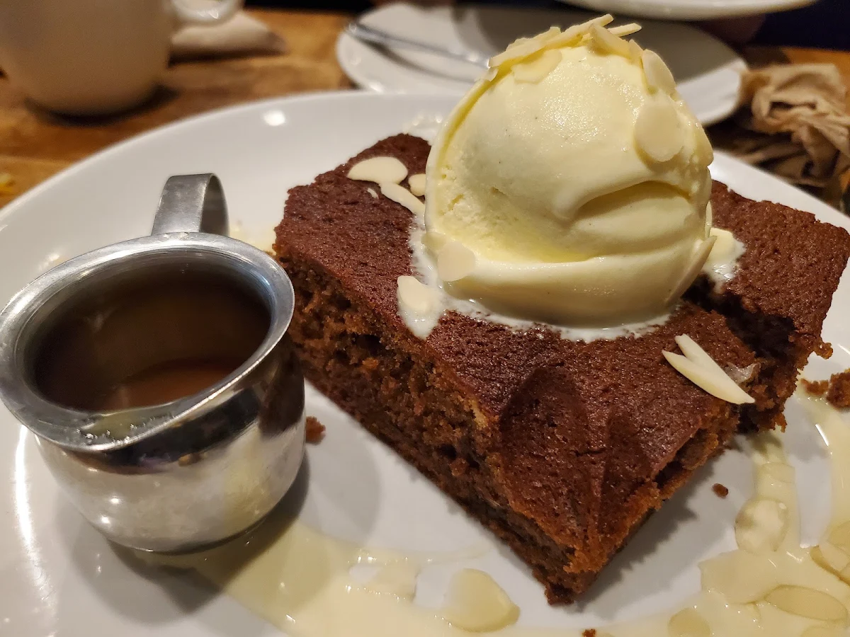 Sticky Toffee Pudding with Ice Cream