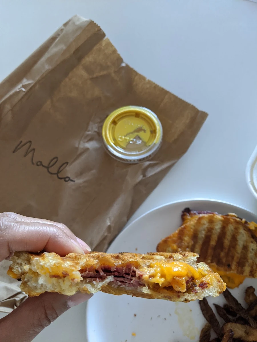 Smoked Meat Grilled Cheese Sandwich