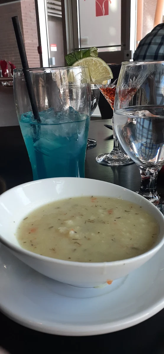 Lemon Rice Soup