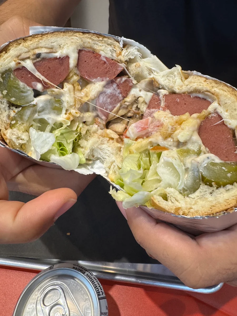Sausage and Cheese Sandwich