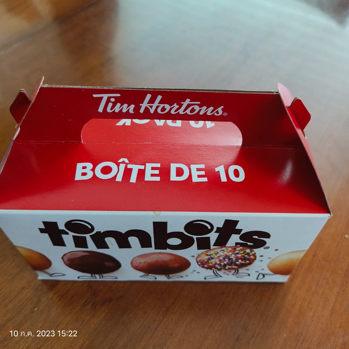 Chocolate Glazed Timbit