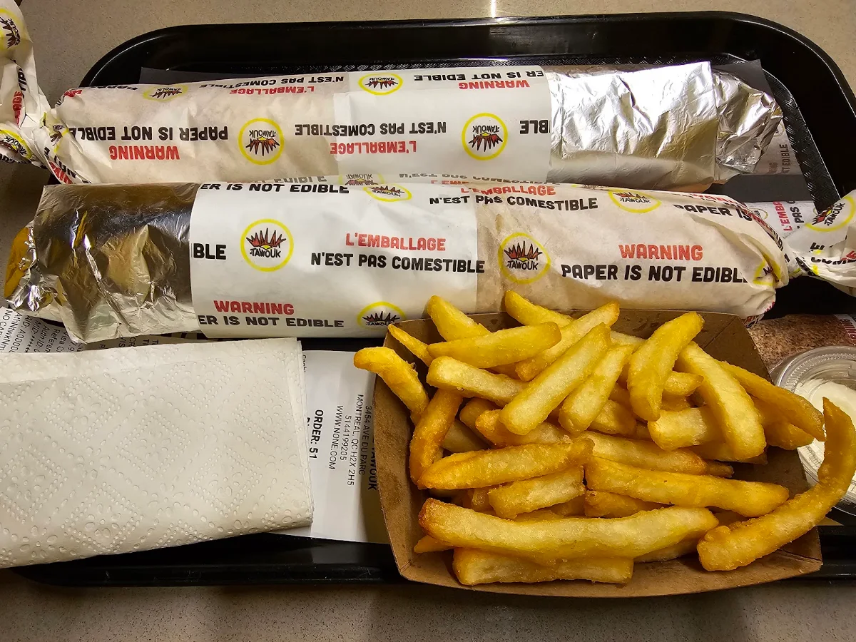 Shish Tawook Sandwich