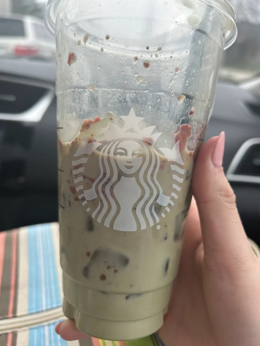 Strawberry Matcha Latte