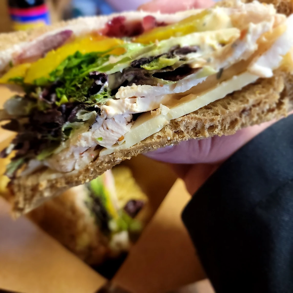 Turkey Dinner Sandwich