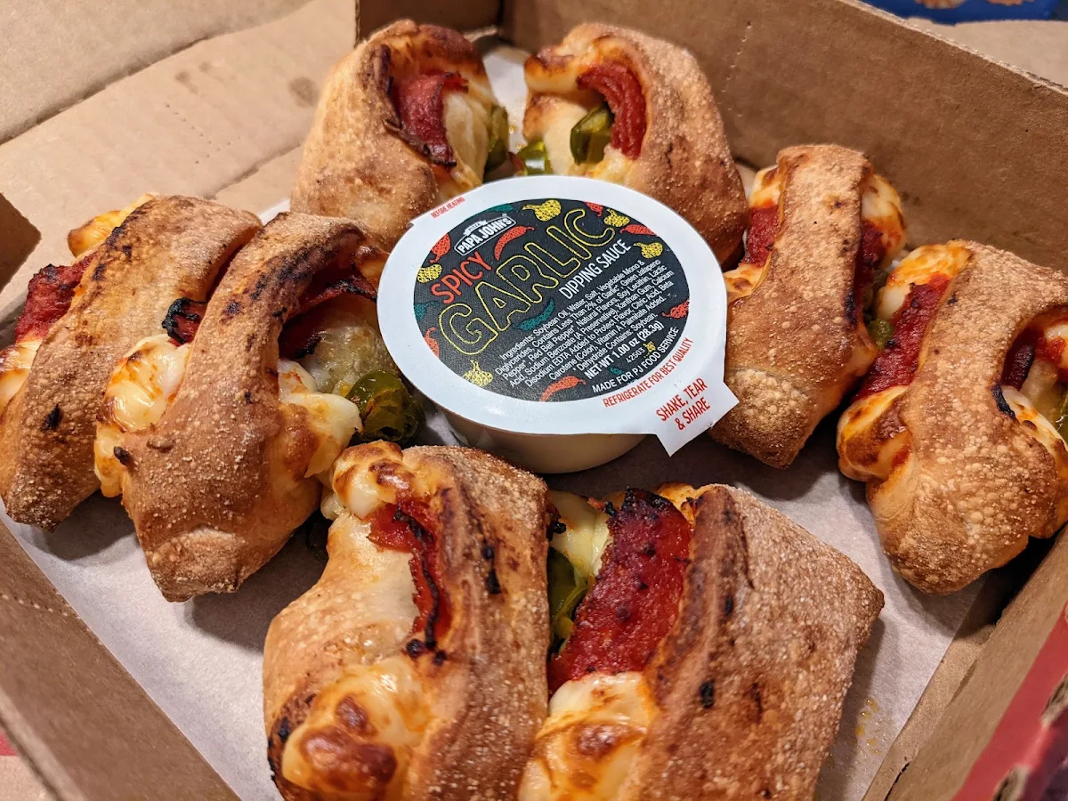 Spicy Pepperoni Rolls