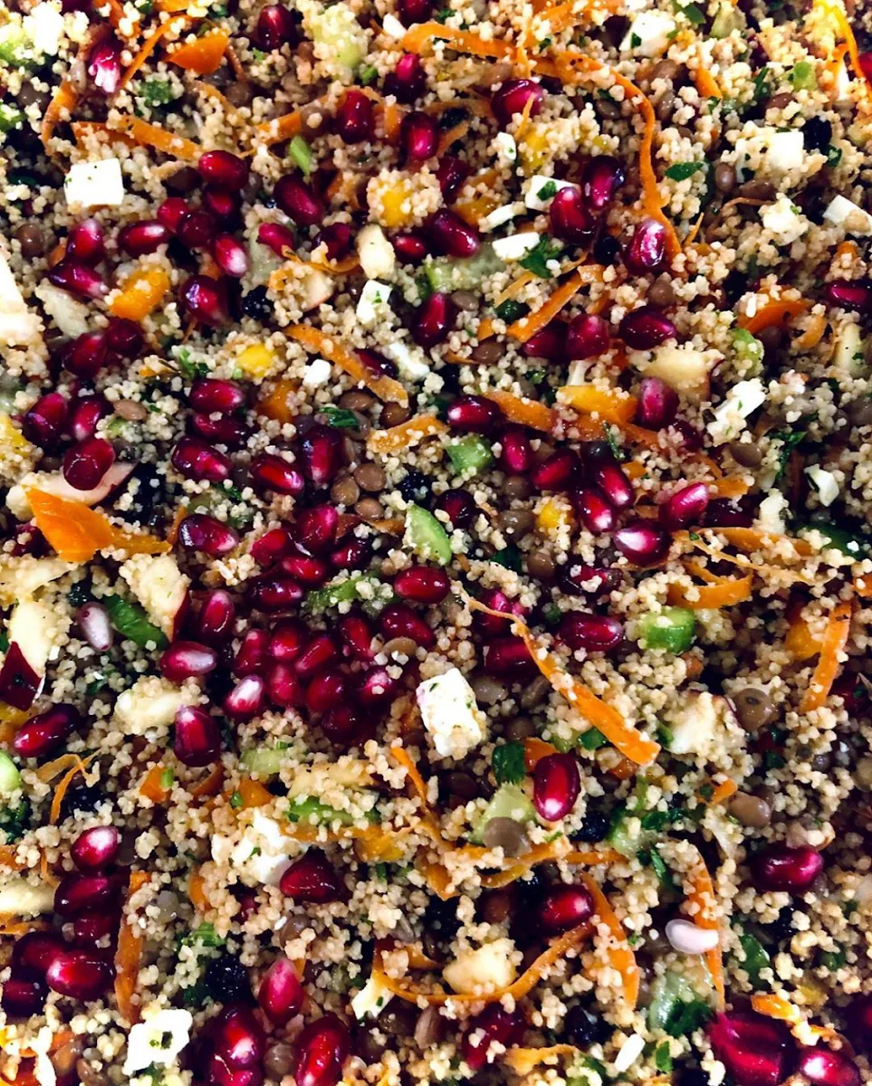 Couscous Salade Fruits Et Légumes Couscous Salad Fruits And Vegetables