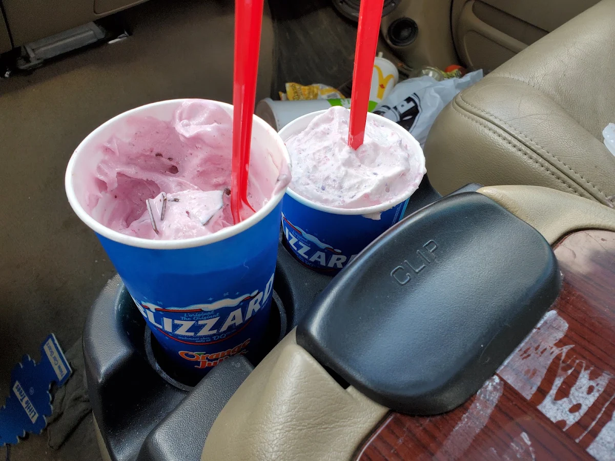 Raspberry Blizzard, Dairy Queen Grill & Chill