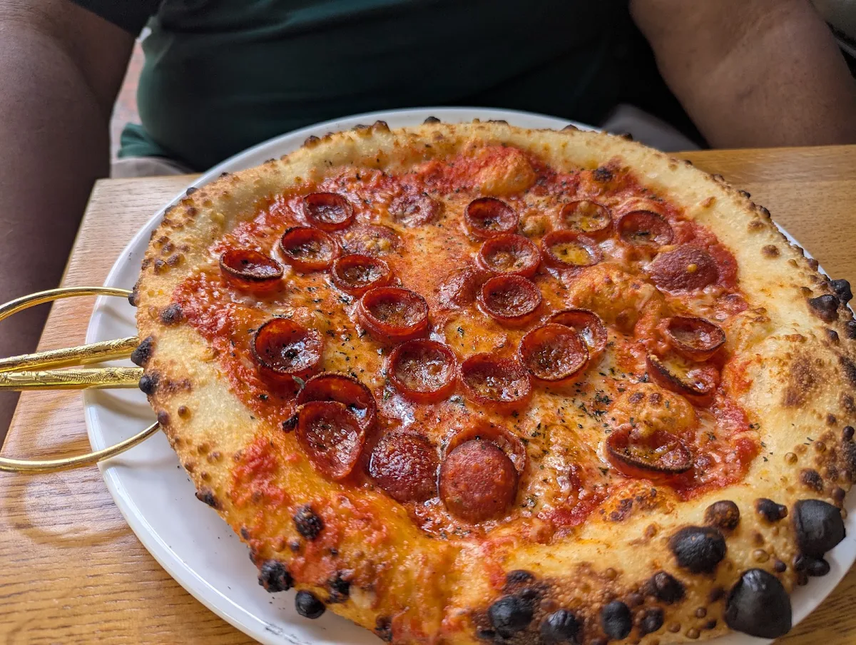 Hot Honey Pepperoni Pizza