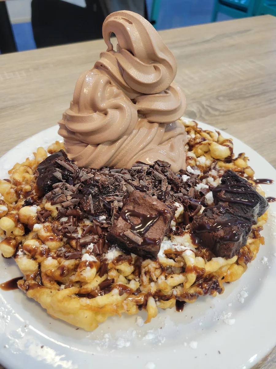 Chocolate Heaven Funnel Cake