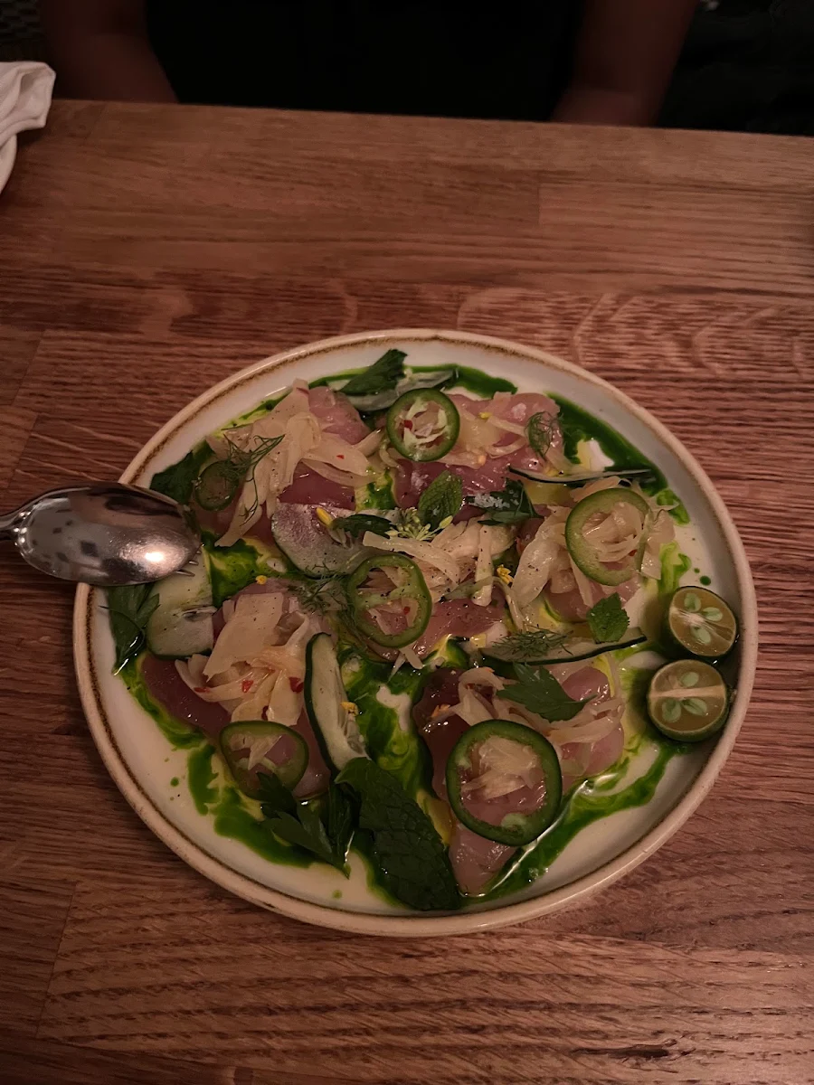 Tuna Crudo