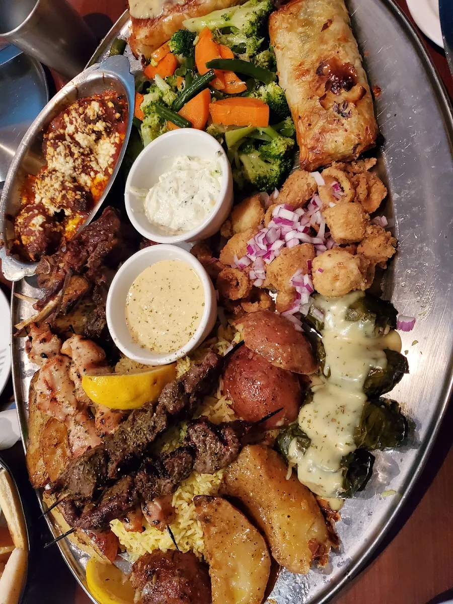 Greek Platter for Four