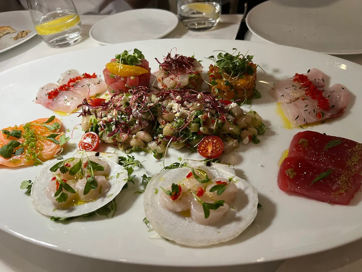Raw Fish, estiatorio Milos Toronto